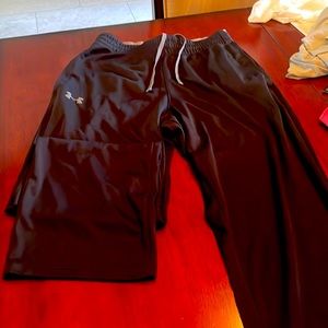 Under Armour mens medium running pants mesh - slightly used